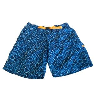 LANDS’ END Men’s Blue Swim Trunks  Size: L (36-38)